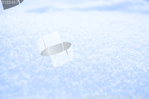 Image of Fresh snow background