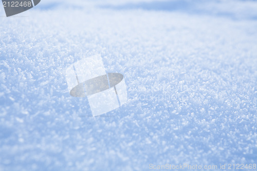 Image of Fresh snow background