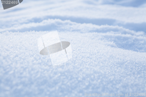 Image of Fresh snow background