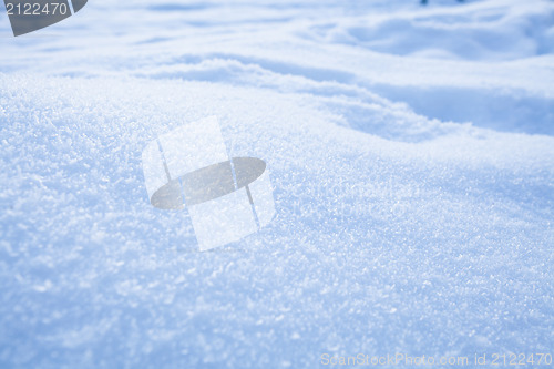 Image of Fresh snow background