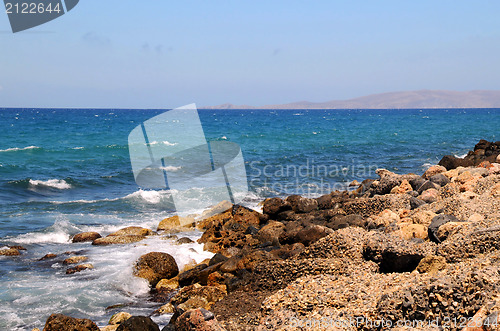 Image of Rocky Coast in Greece