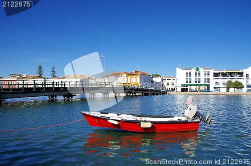Image of View of Tavira city, Portugal 