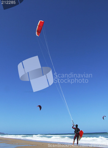 Image of Kite surfing