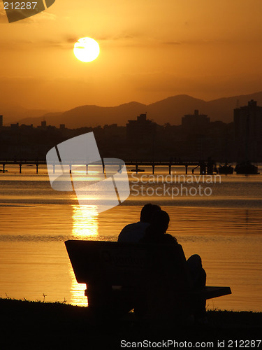 Image of Sunset in Santa Florianopolis