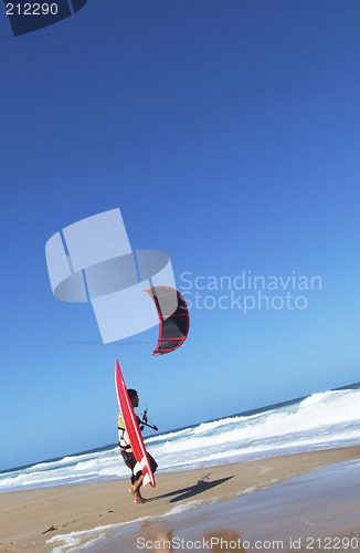 Image of Kite surfing