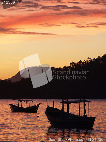 Image of Sunset in Porto Belo