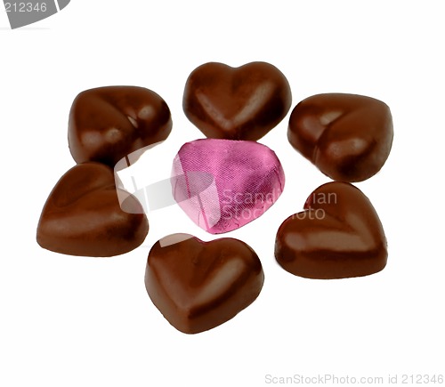 Image of Heart chocolates