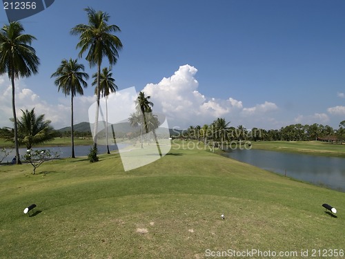 Image of Fairway of par 4 golf hole