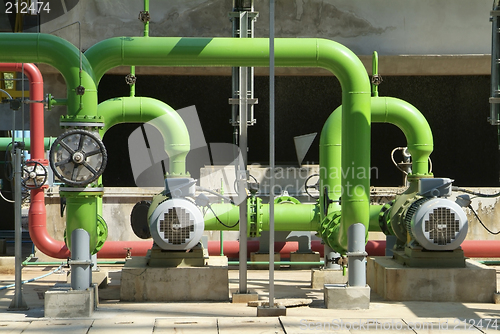 Image of Pipes at cooling tower