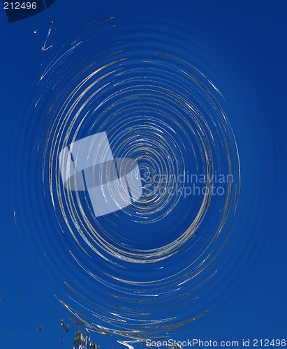 Image of Abstract water drops creation