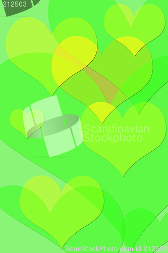 Image of Valentine yellow green