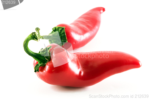Image of Red hot peppers
