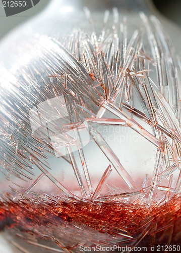 Image of red crystals