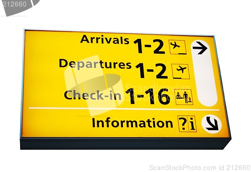 Image of information sign