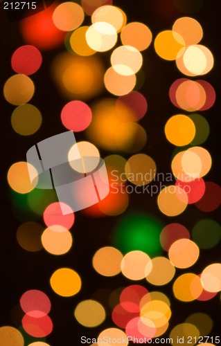 Image of christmas bokeh