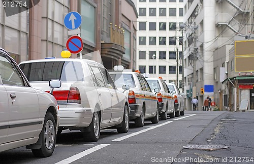 Image of Japanese cabs