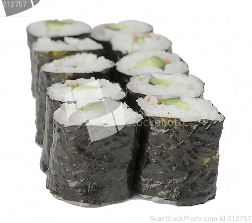 Image of Cucumbers rolls