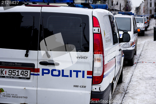 Image of Police Vehicles