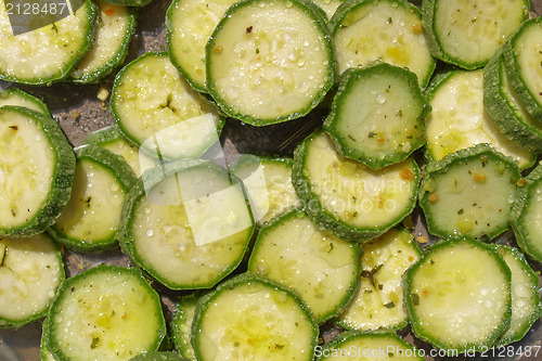 Image of Courgettes zucchini