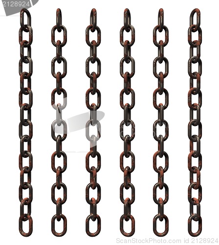 Image of rusty chains