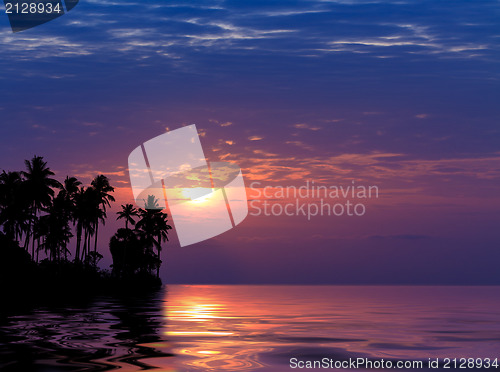 Image of Beautiful sunrise in Rawai Phuket