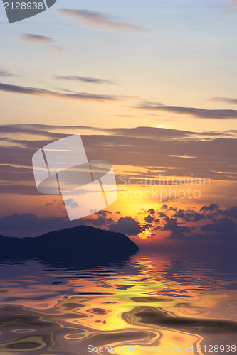 Image of Beautiful sunrise in Rawai Phuket