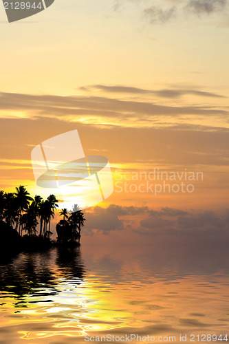 Image of Beautiful sunrise in Rawai Phuket