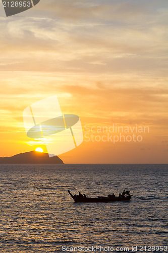 Image of Beautiful sunrise in Rawai Phuket