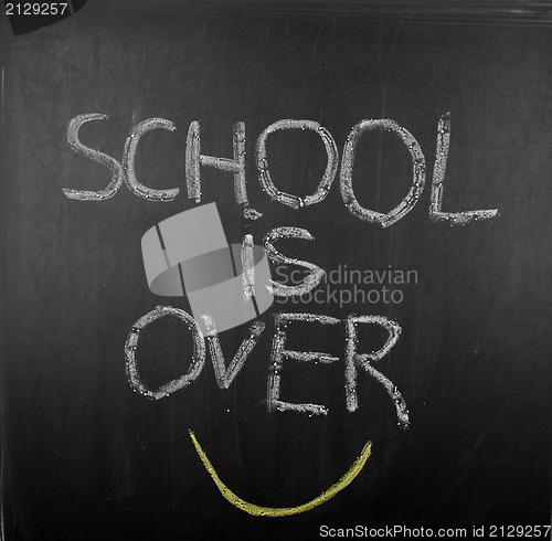 Image of School is over 