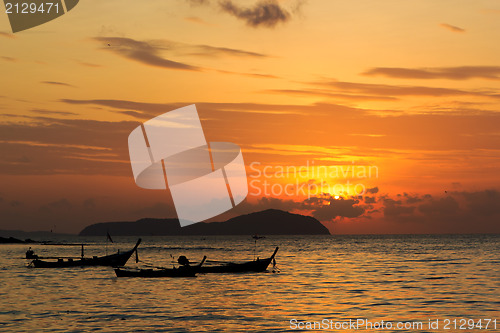 Image of Beautiful sunrise in Rawai Phuket