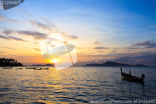 Image of Beautiful sunrise in Rawai Phuket