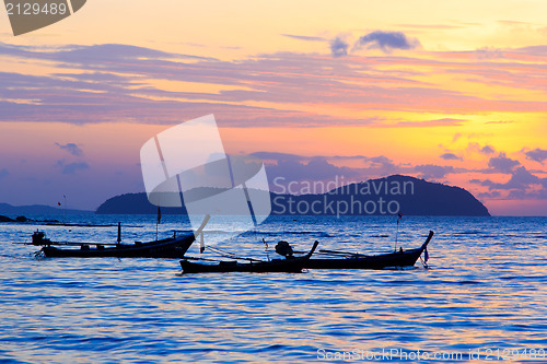 Image of Beautiful sunrise in Rawai Phuket