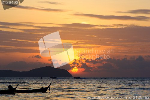 Image of Beautiful sunrise in Rawai Phuket