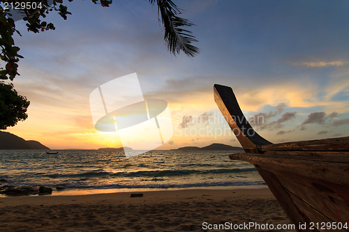 Image of Beautiful sunrise in Rawai Phuket