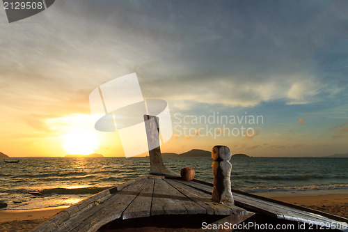 Image of Beautiful sunrise in Rawai Phuket