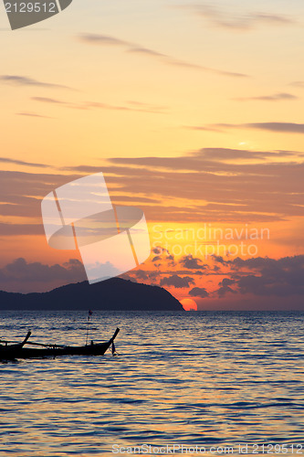 Image of Beautiful sunrise in Rawai Phuket