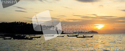 Image of Beautiful sunrise in Rawai Phuket