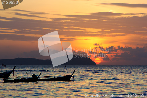 Image of Beautiful sunrise in Rawai Phuket