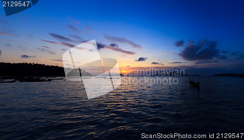 Image of Beautiful sunrise in Rawai Phuket