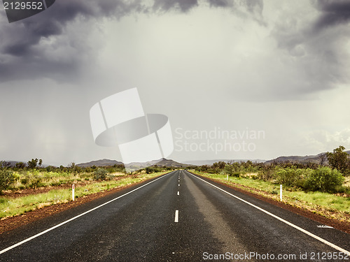 Image of road bad weather
