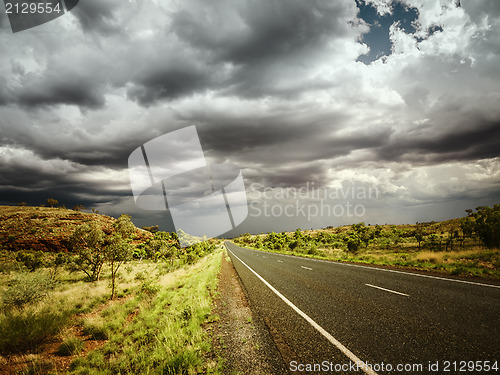 Image of road bad weather