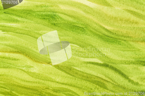 Image of green and yellow abstract