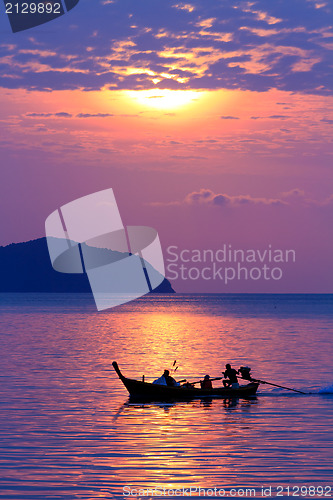 Image of Beautiful sunrise in Rawai Phuket