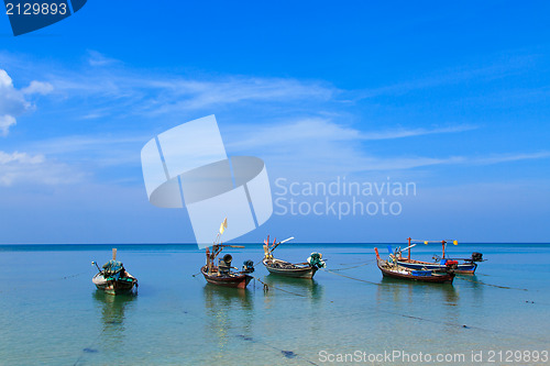 Image of Boat in Phuket Thailand