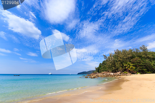 Image of Paradisiac beach in Phuket 