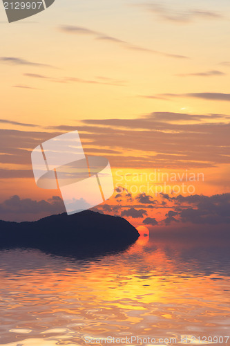 Image of Beautiful sunrise in Rawai Phuket