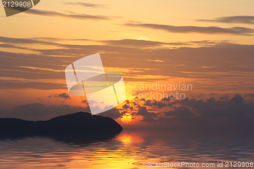 Image of Beautiful sunrise in Rawai Phuket