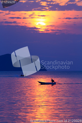 Image of Beautiful sunrise in Rawai Phuket