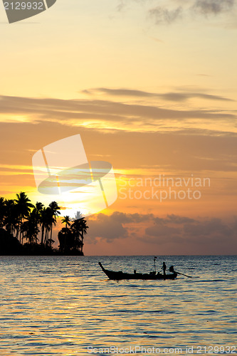 Image of Beautiful sunrise in Rawai Phuket