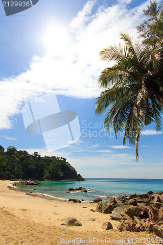 Image of Paradisiac beach in Phuket 